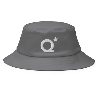 Q* (Q-Star) Embroidered Bucket Hat 1 - Grey