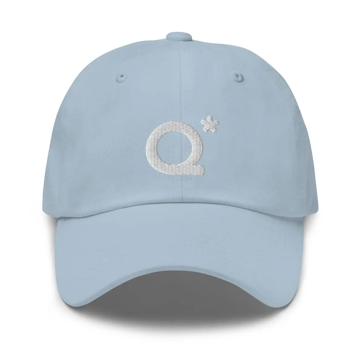 The Q* (q-star) Cap 1 Light Blue.