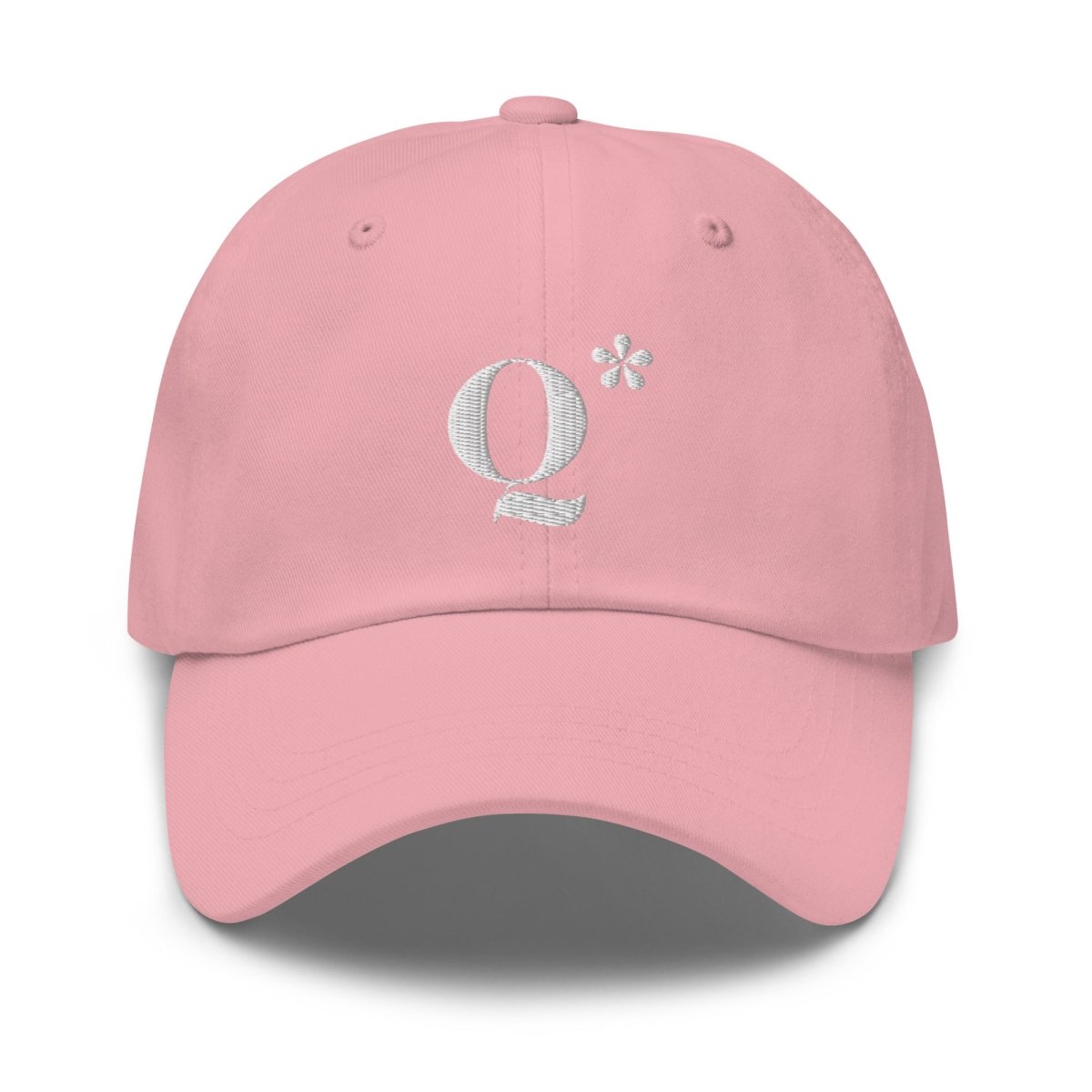 Q* (Q - Star) Embroidered Cap 3 - Pink - AI Store