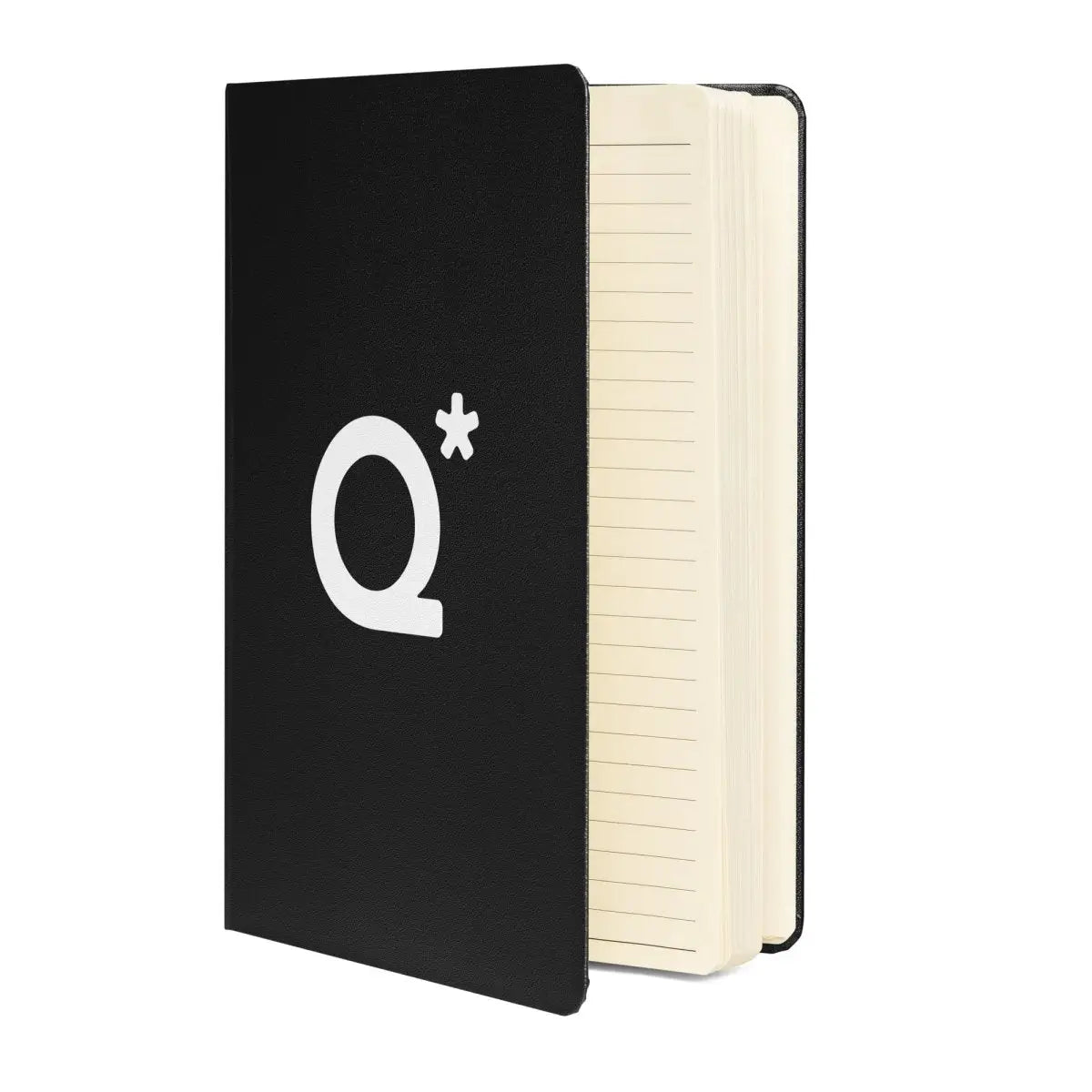 The Q* (q-star) Hardcover Bound Notebook 1.