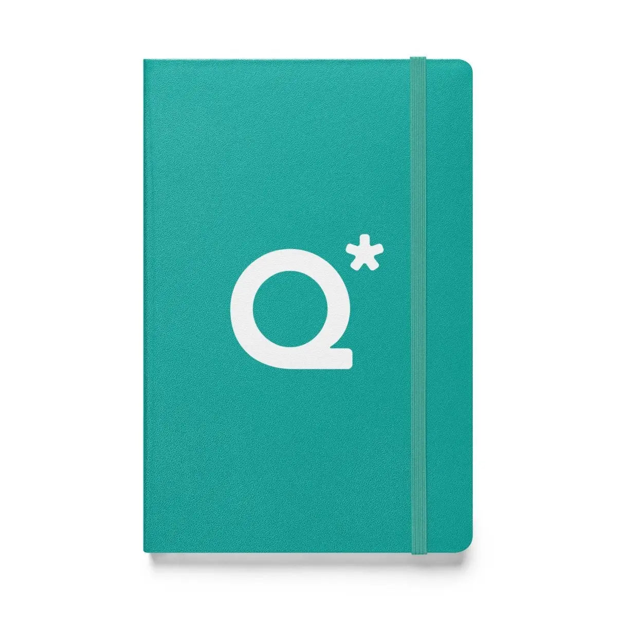 Q* (Q-Star) Hardcover Bound Notebook 1 - Turquoise