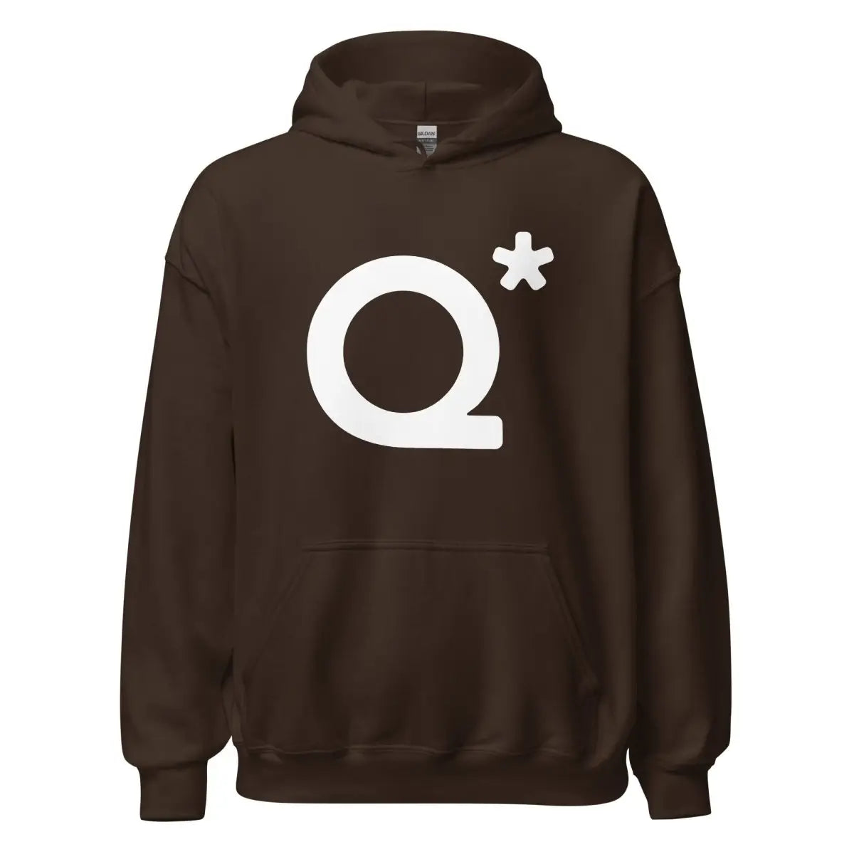 Q* (Q-Star) Hoodie 1 (unisex) - Dark Chocolate / M