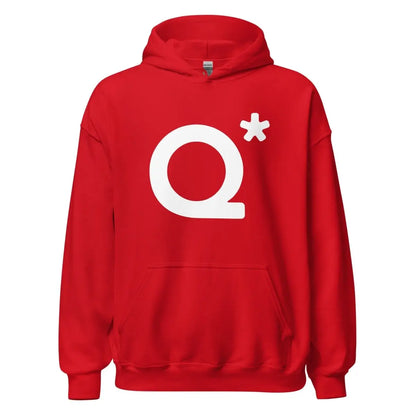 Q* (Q-Star) Hoodie 1 (unisex) - Red / M