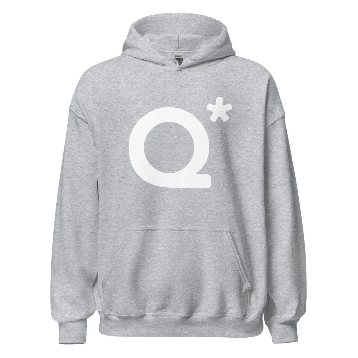 Q* (Q-Star) Hoodie 1 (unisex) - Sport Grey / M