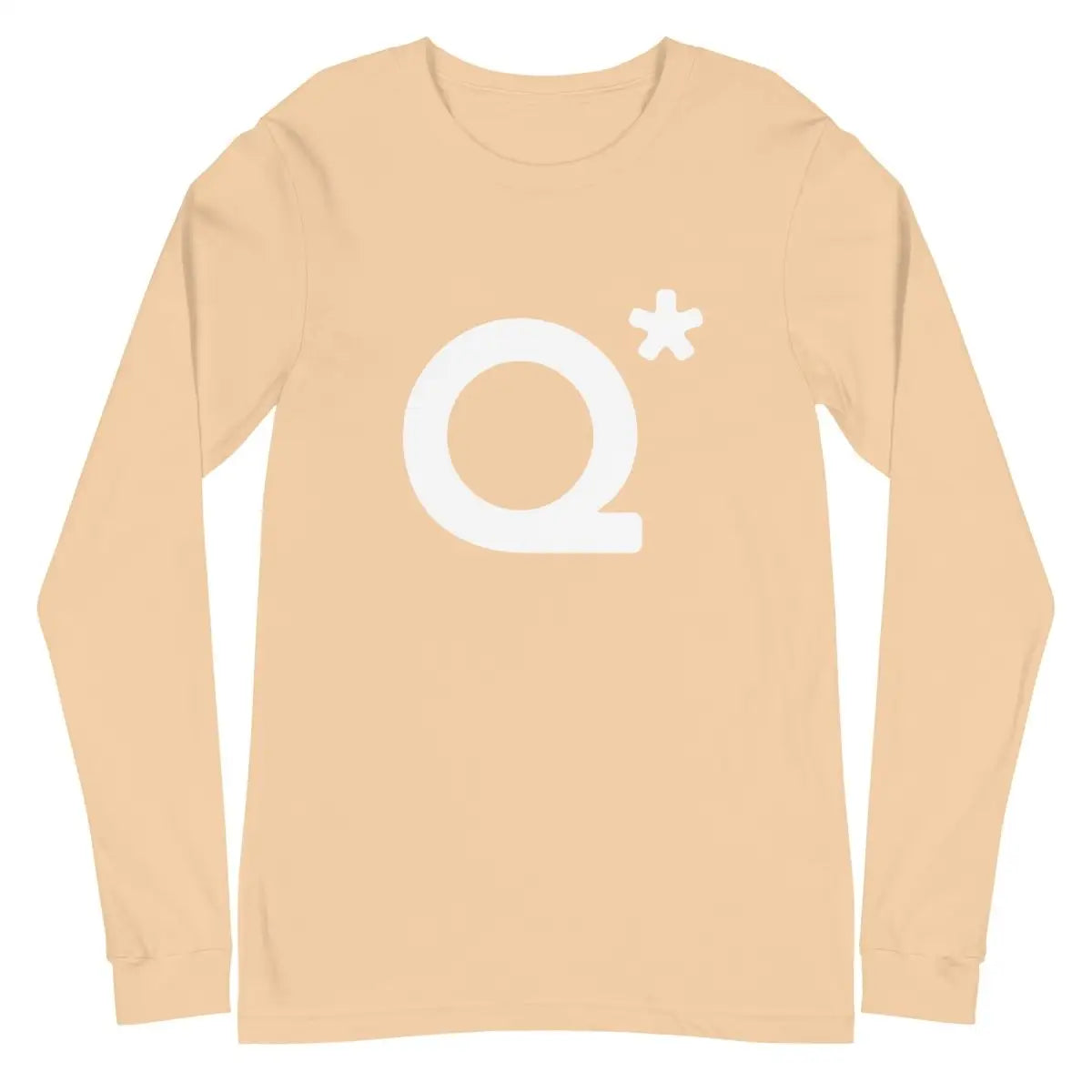 Q* (Q-Star) Long Sleeve T-Shirt (unisex) - Sand Dune / M