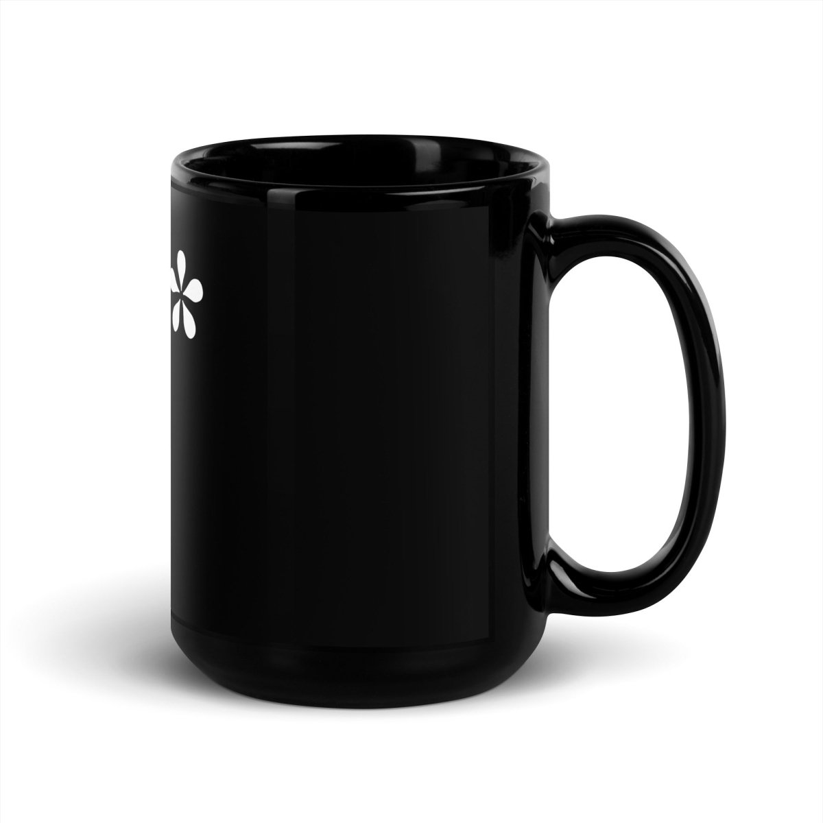 Q* (Q - Star) on Black Glossy Mug 3 - 15 oz - AI Store