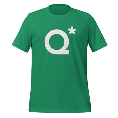 Q* (Q - Star) T - Shirt 1 (unisex) - Kelly - AI Store