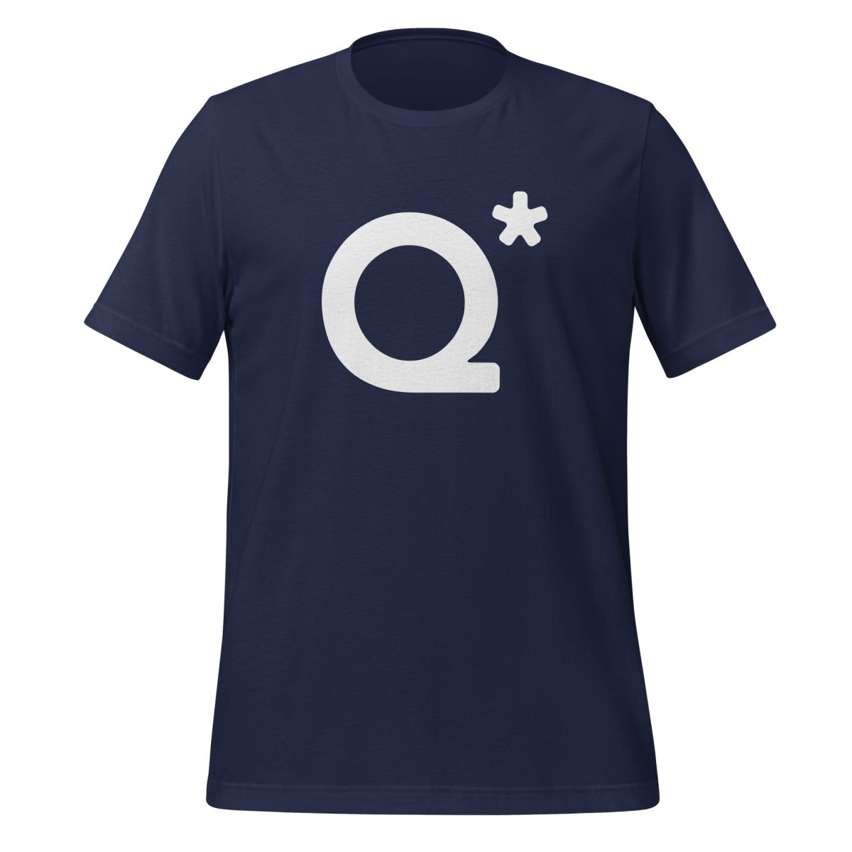 Q* (Q - Star) T - Shirt 1 (unisex) - Navy - AI Store