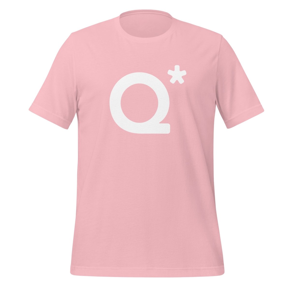 Q* (Q - Star) T - Shirt 1 (unisex) - Pink - AI Store