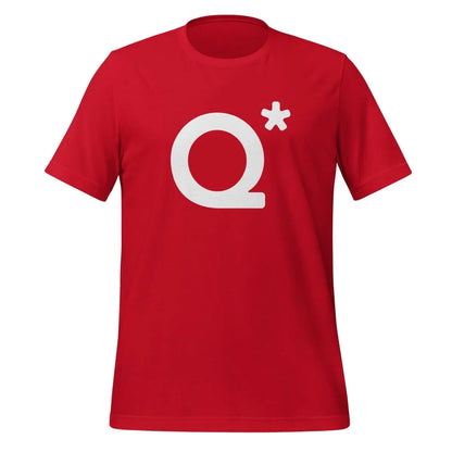 Q* (Q-Star) T-Shirt 1 (unisex) - Red / M