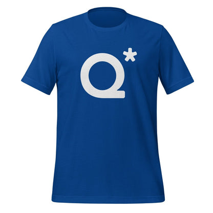Q* (Q - Star) T - Shirt 1 (unisex) - True Royal - AI Store