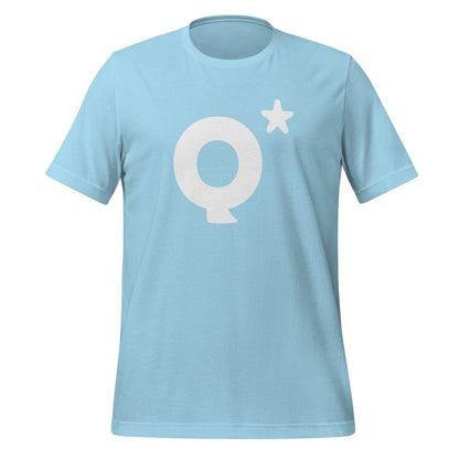 Q* (Q - Star) T-Shirt 2 (unisex) - Ocean Blue - AI Store