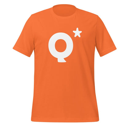 Q* (Q - Star) T-Shirt 2 (unisex) - Orange - AI Store