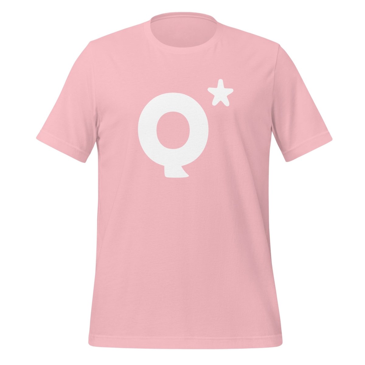 Q* (Q - Star) T-Shirt 2 (unisex) - Pink - AI Store