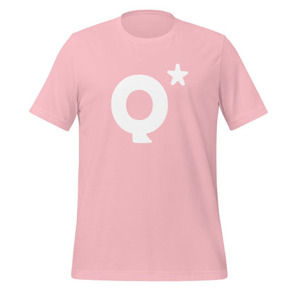 Q* (Q - Star) T-Shirt 2 (unisex) - Pink - AI Store