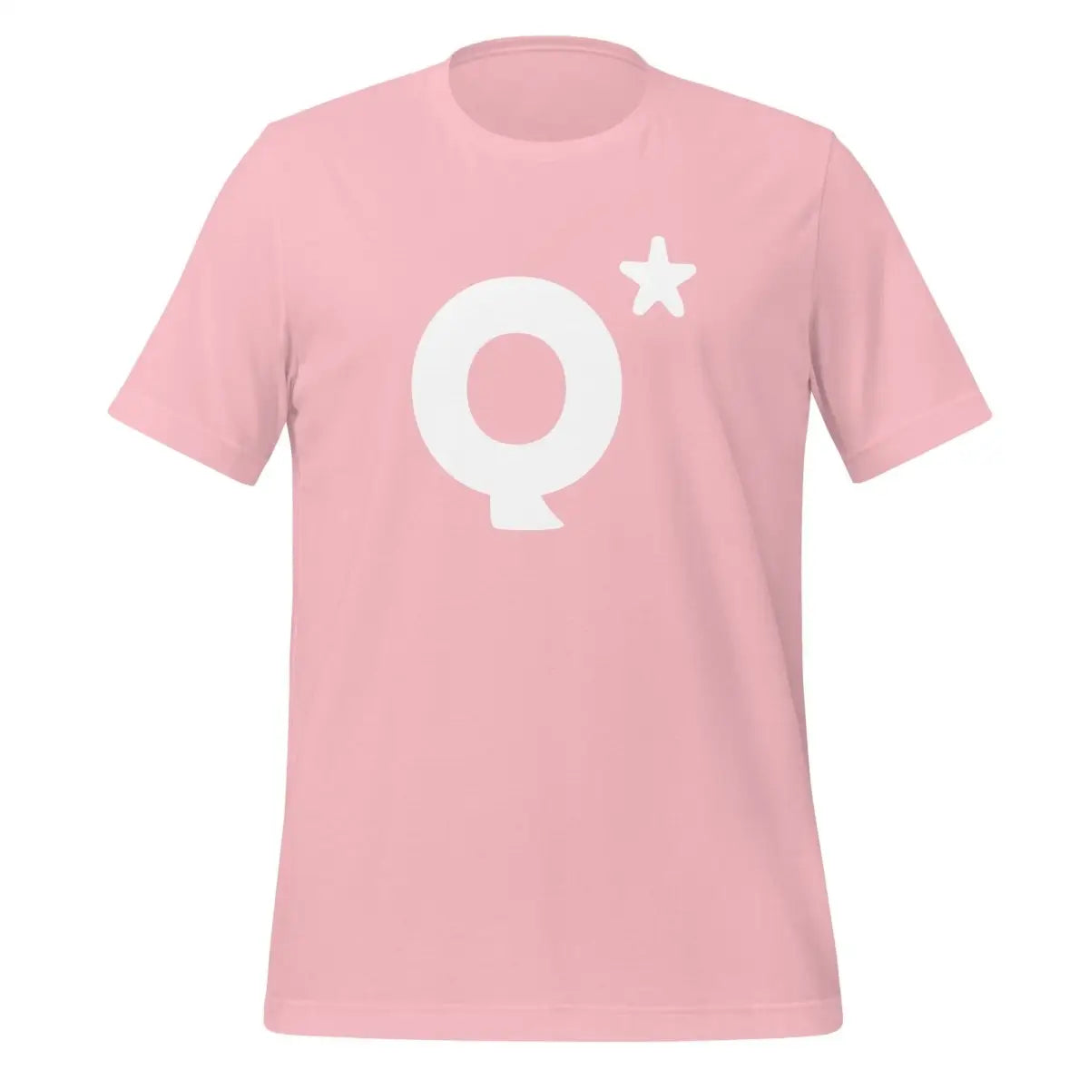 The Q* (q-star) T-shirt 2 (unisex) Pink / m.