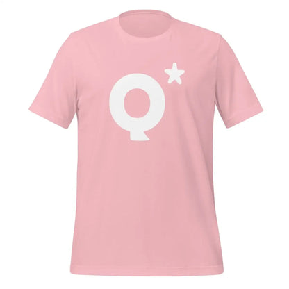 The Q* (q-star) T-shirt 2 (unisex) Pink / m.