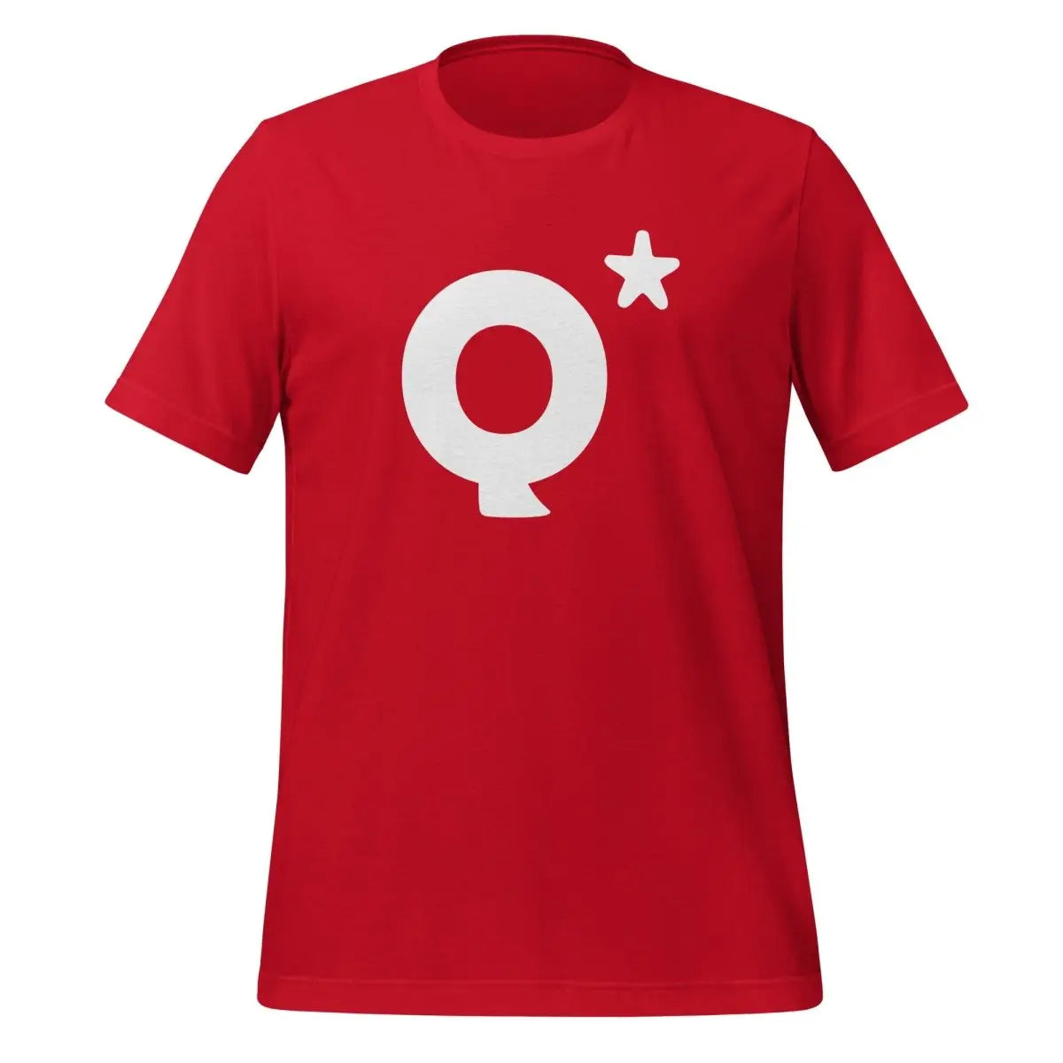 The Q* (q-star) T-shirt 2 (unisex) Red / m.