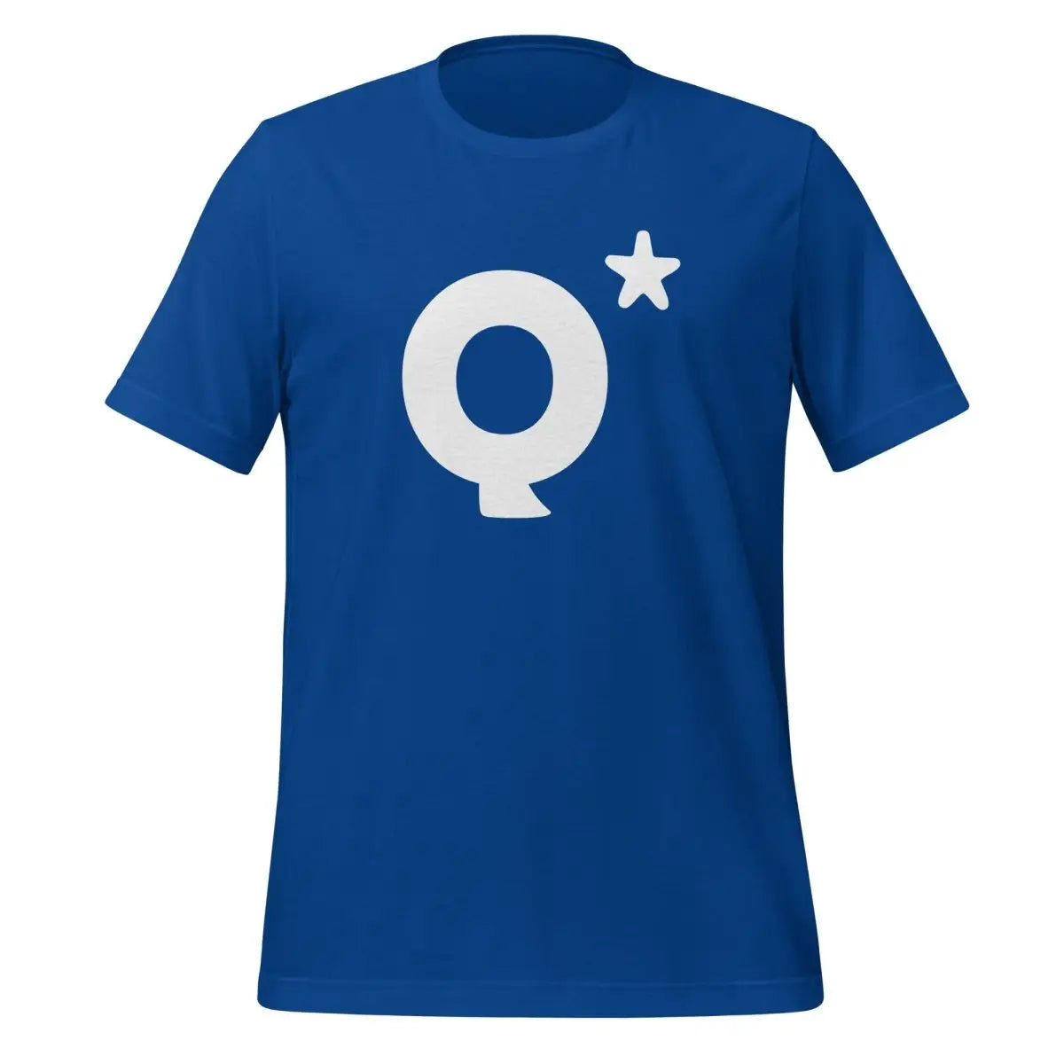 The Q* (q-star) T-shirt 2 (unisex) True Royal / m.