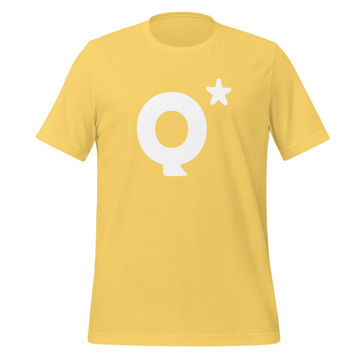 Q* (Q - Star) T-Shirt 2 (unisex) - Yellow - AI Store