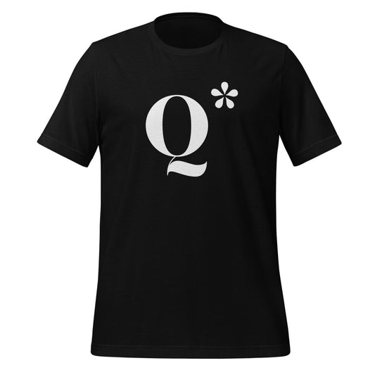 Q* (Q - Star) T - Shirt 3 (unisex) - Black - AI Store