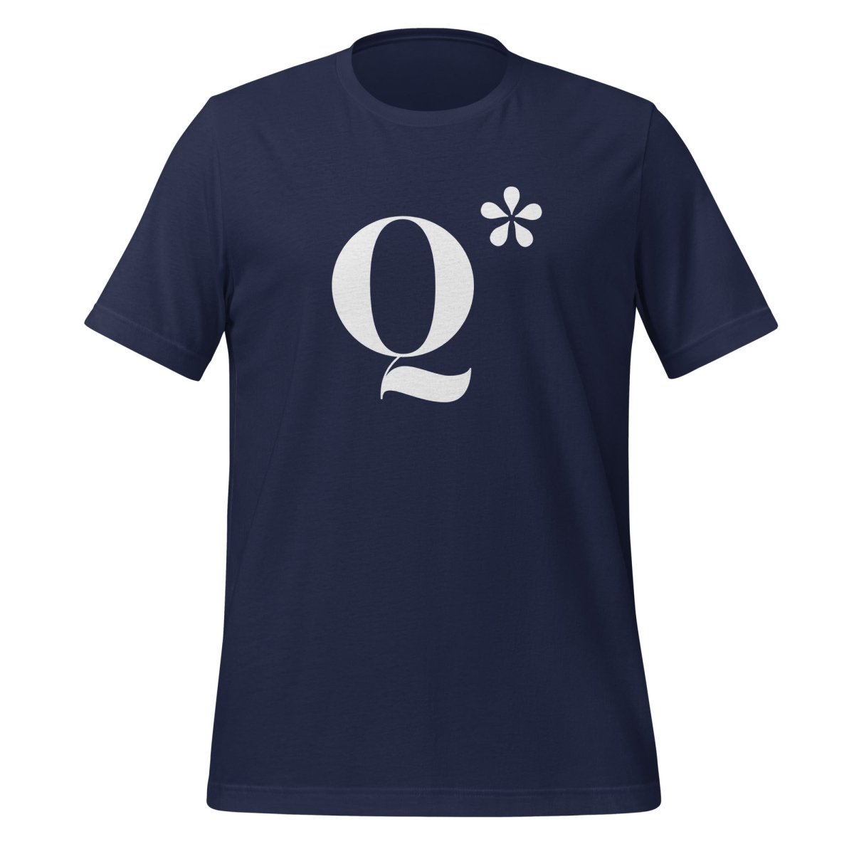 Q* (Q - Star) T-Shirt 3 (unisex) - Navy - AI Store