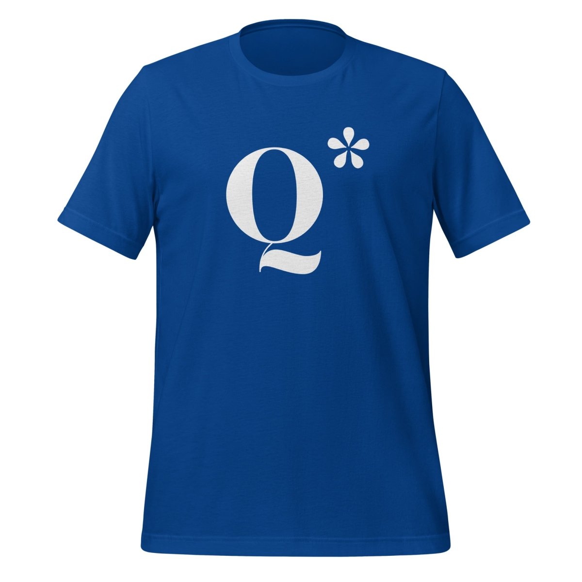 Q* (Q - Star) T-Shirt 3 (unisex) - True Royal - AI Store