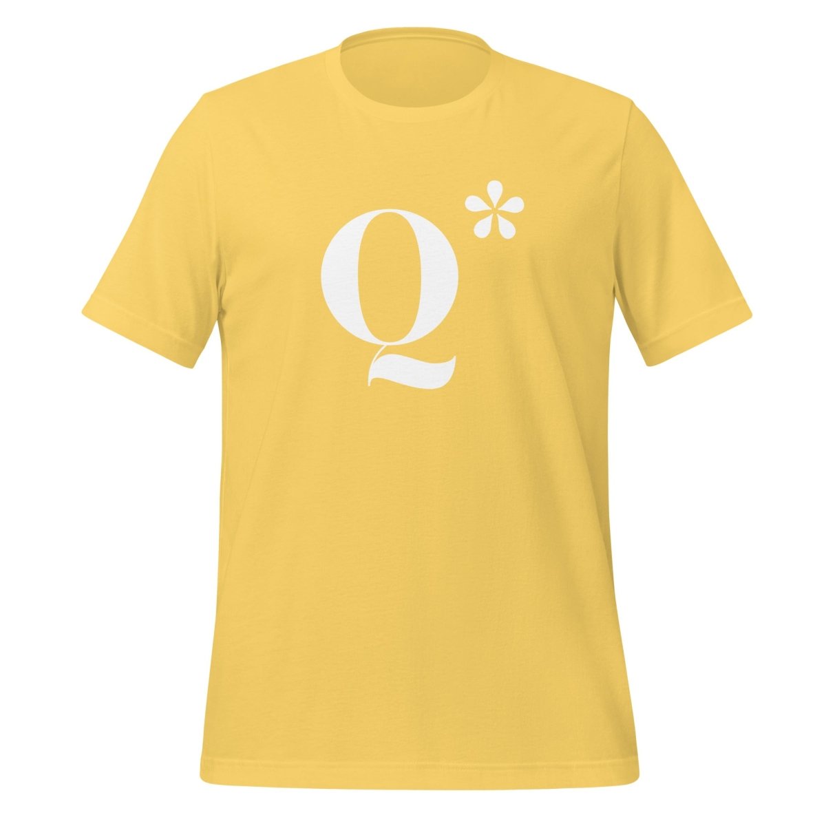 Q* (Q - Star) T-Shirt 3 (unisex) - Yellow - AI Store