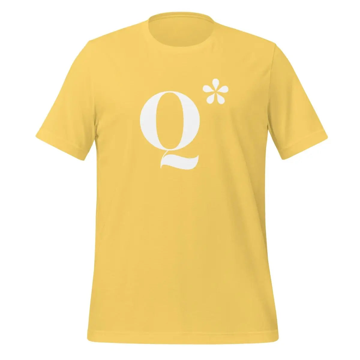 Q* (Q-Star) T-Shirt 3 (unisex) - Yellow / M