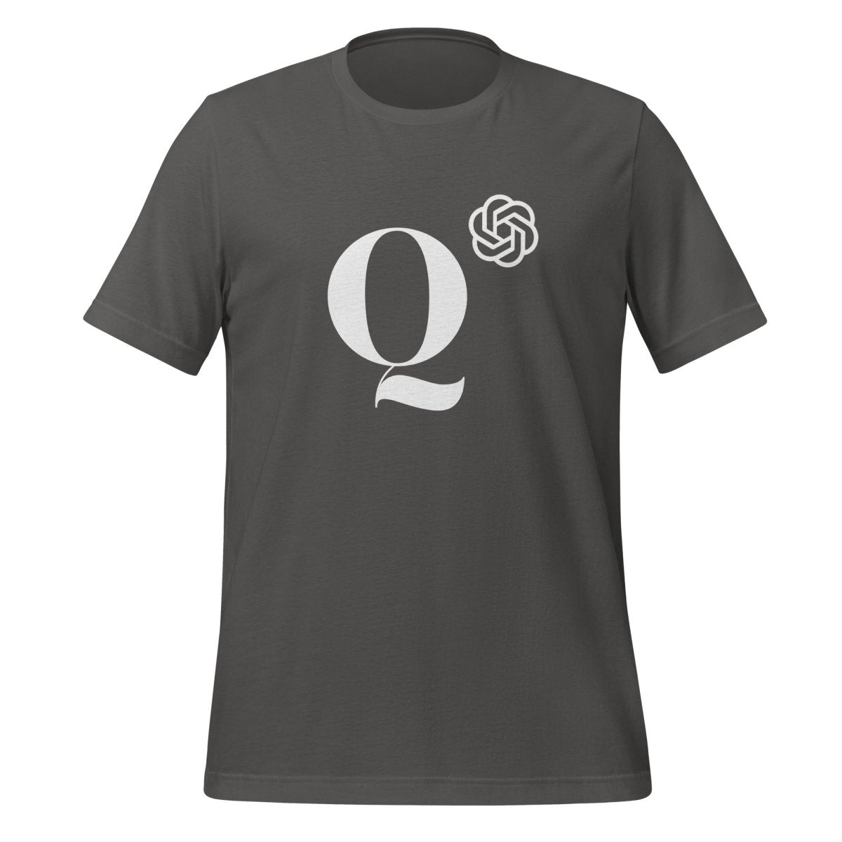 Q* (Q - Star) T - Shirt 5 (unisex) - Asphalt - AI Store
