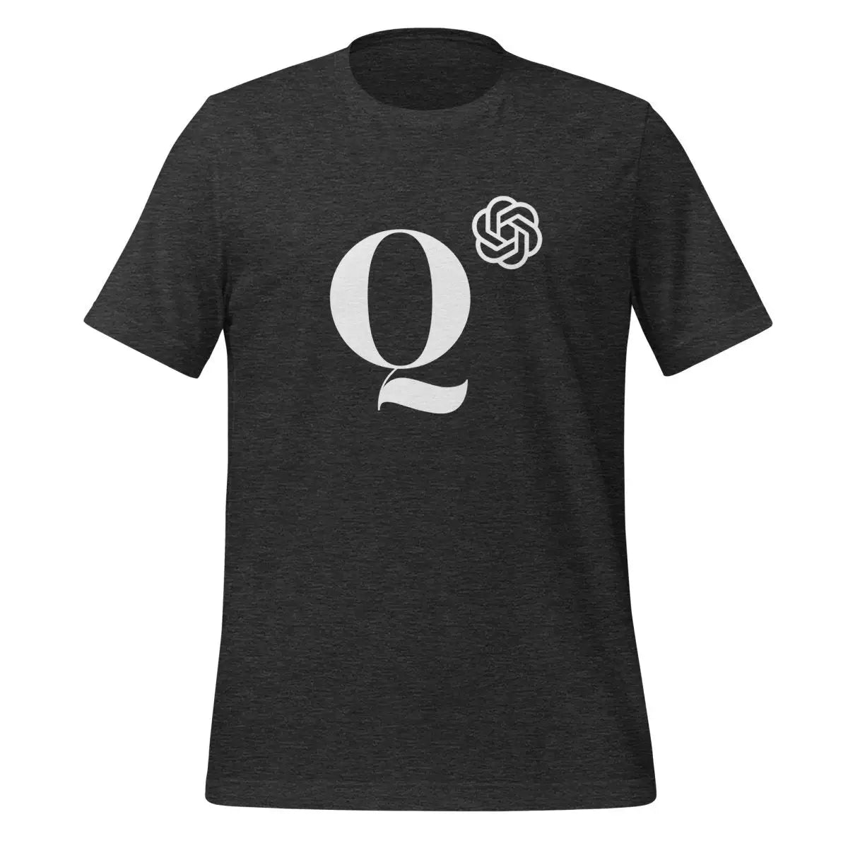 Q* (Q-Star) T-Shirt 5 (unisex) - Dark Grey Heather / M