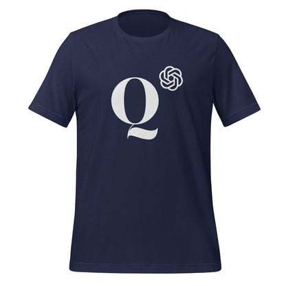 Q* (Q - Star) T - Shirt 5 (unisex) - Navy - AI Store