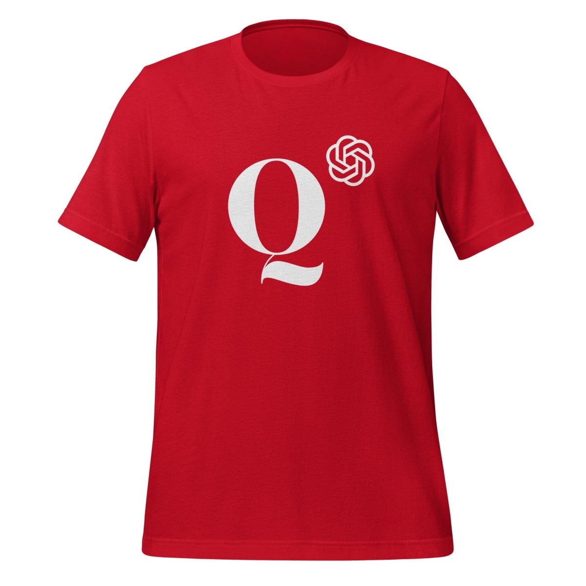 Q* (Q - Star) T - Shirt 5 (unisex) - Red - AI Store