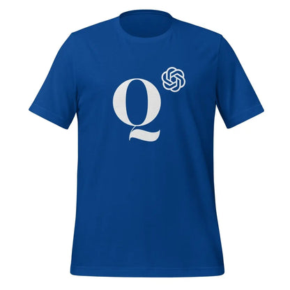 Q* (Q-Star) T-Shirt 5 (unisex) - True Royal / M