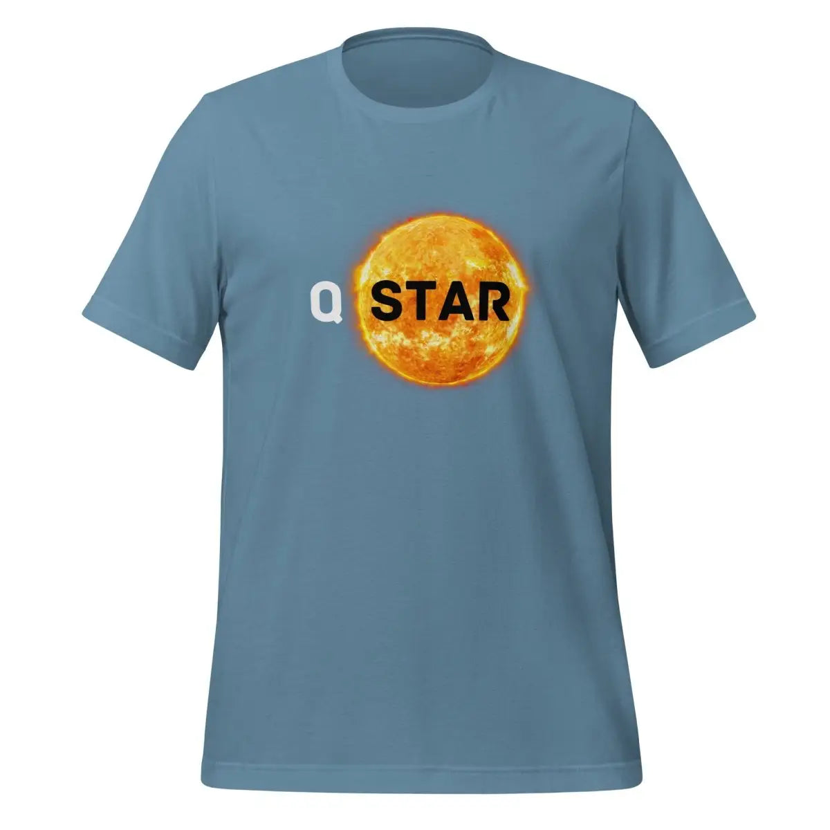 Q* (Q-Star) T-Shirt 6 (unisex) - Steel Blue / M