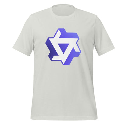 Qwen White Icon T - Shirt (unisex) - Silver - AI Store