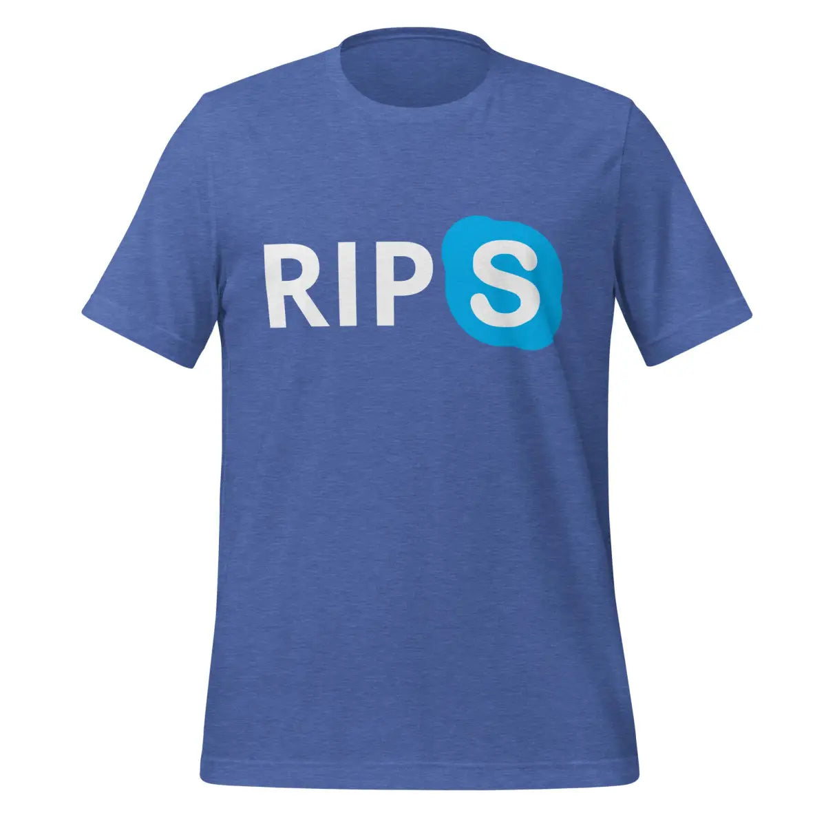 R.I.P. Skype T-Shirt (unisex) - Heather True Royal / S