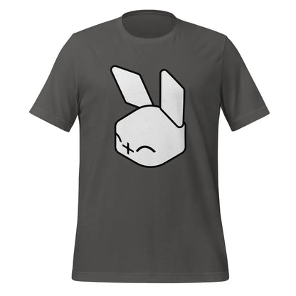 rabbit White Icon T-Shirt (unisex) - Asphalt / M