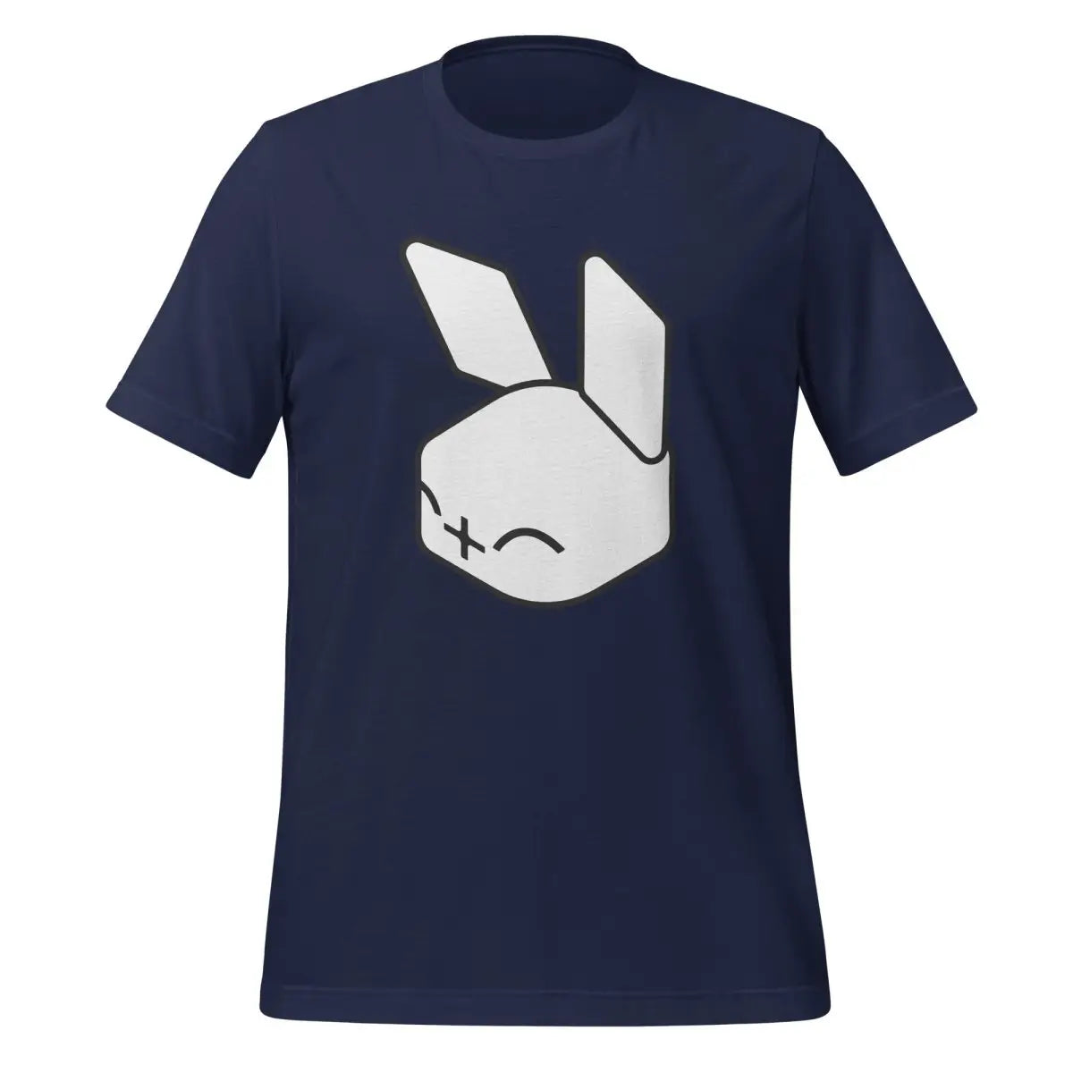 rabbit White Icon T-Shirt (unisex) - Navy / M