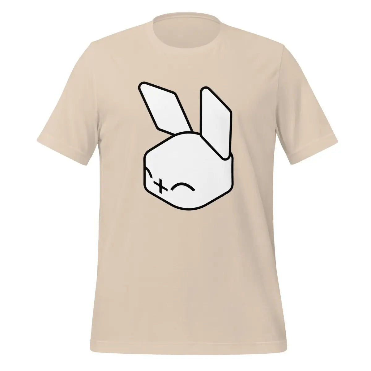 rabbit White Icon T-Shirt (unisex) - Soft Cream / M