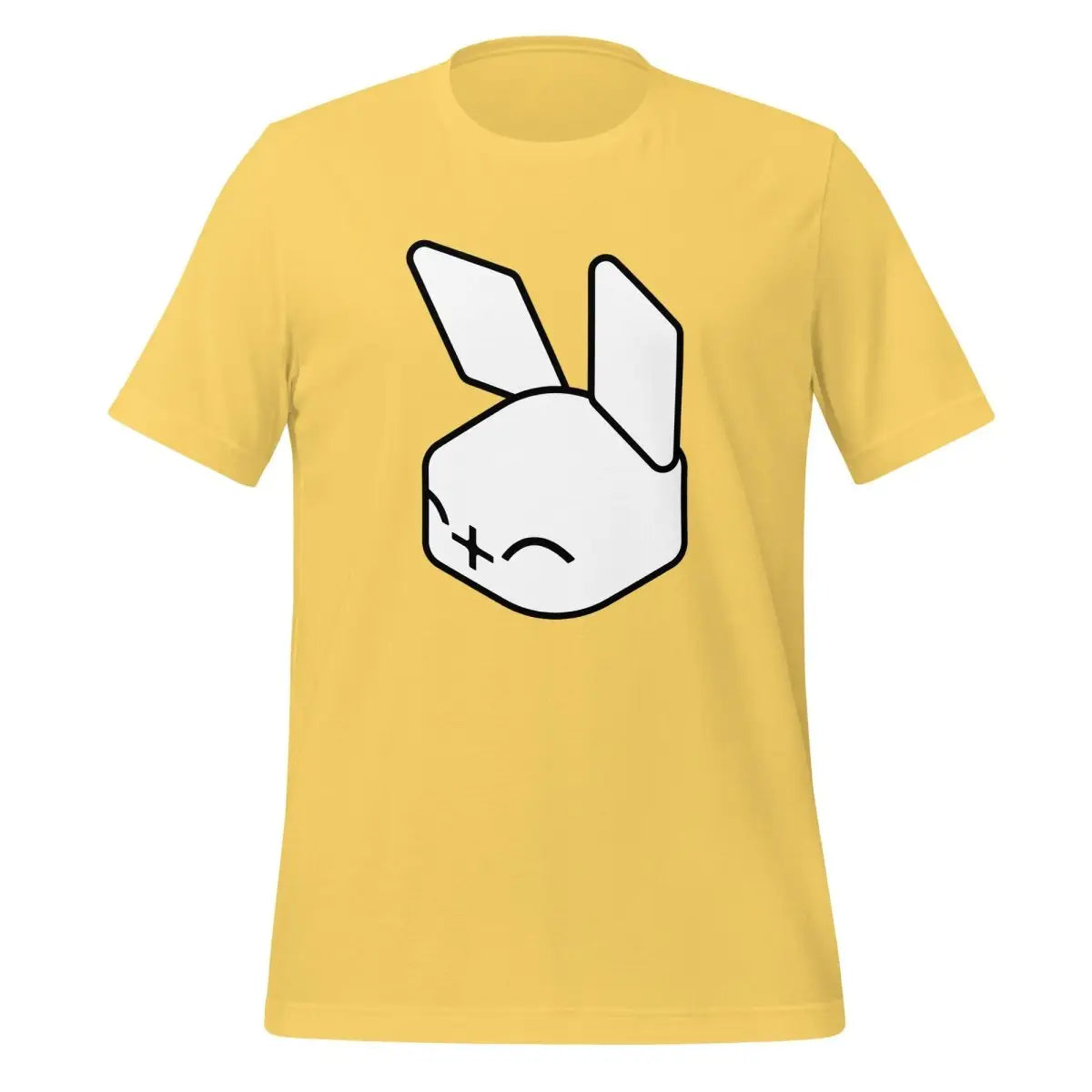 rabbit White Icon T-Shirt (unisex) - Yellow / M