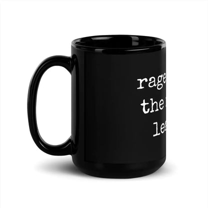 rage against the machine learning Black Glossy Mug