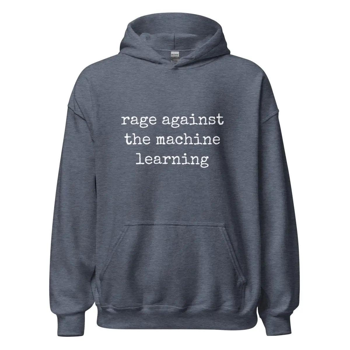 rage against the machine learning Hoodie (unisex) - Heather Sport Dark Navy / M