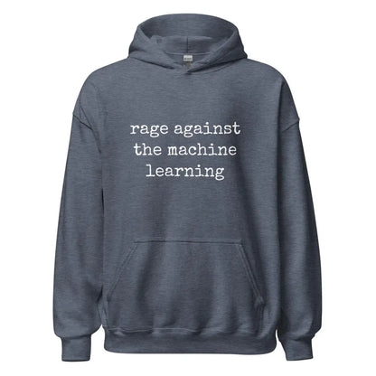 rage against the machine learning Hoodie (unisex) - Heather Sport Dark Navy / M