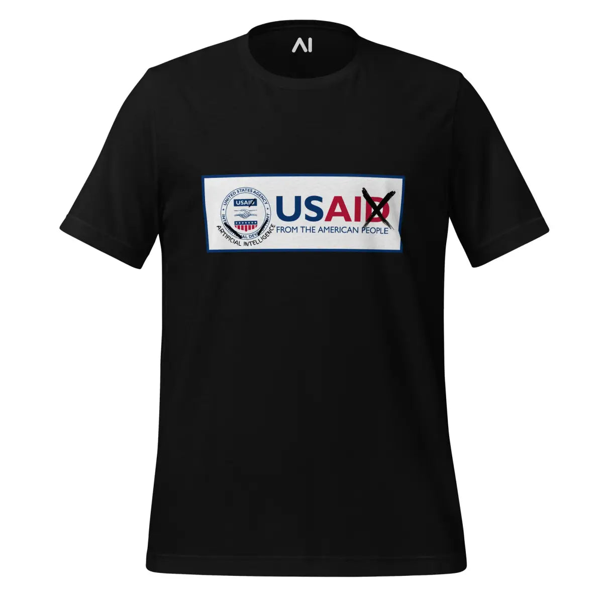 Rebranding USAID to USAI T-Shirt (unisex) - Black / M