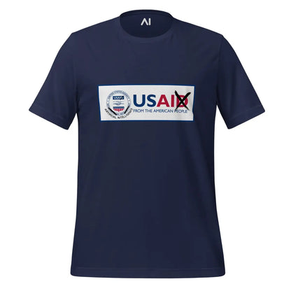 Rebranding USAID to USAI T-Shirt (unisex) - Navy / M