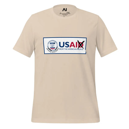 Rebranding USAID to USAI T-Shirt (unisex) - Soft Cream / M