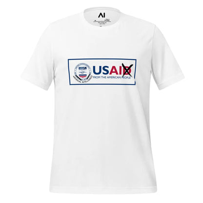 Rebranding USAID to USAI T-Shirt (unisex) - White / M