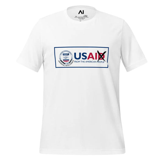 Rebranding USAID to USAI T-Shirt (unisex) - White / M