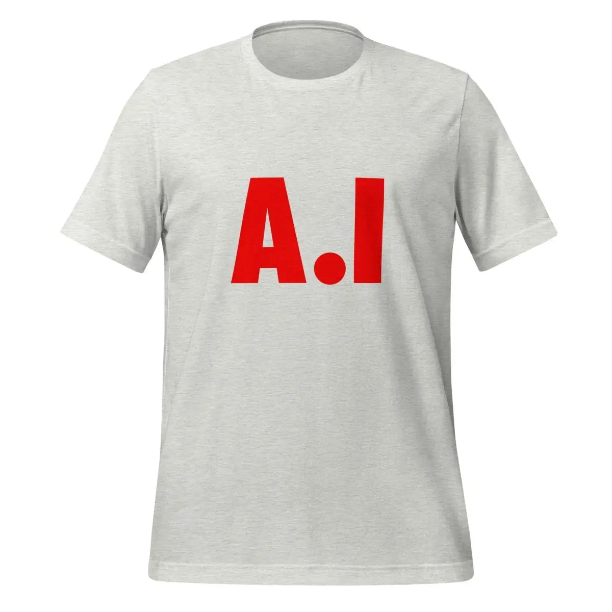 Red A.I T-Shirt (unisex) - Ash / M